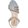 VANGELO Women Sandal ANGEL-11 Heel Party Prom & Wedding Sandal Silver