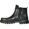 BRAVO Men Boot DEAN-16 Casual Winter Fur Boot - Water Proof Black