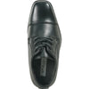 BRAVO Boy Dress Shoe KING-6KID Oxford Shoe School Uniform Black