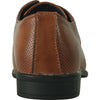 BRAVO Boy Dress Shoe KING-6KID Oxford Shoe School Uniform Cognac