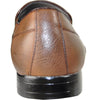 BRAVO Men Dress Shoe KLEIN-3 Loafer Shoe Brown