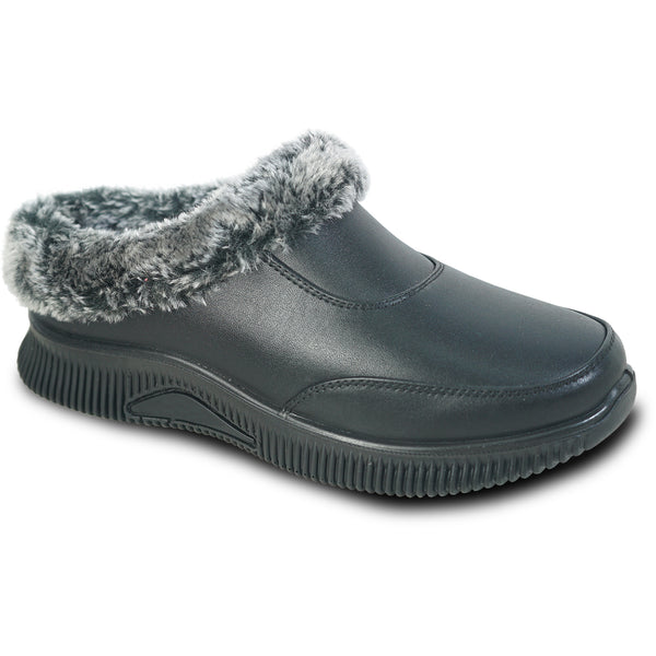 VANGELO Women Comfort Casual Shoe ML3478 Mule Shoe BLACK