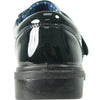 BRAVO Boy Dress Shoe WILLIAM-2KID Oxford Shoe School Uniform Black Patent