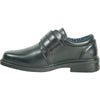 BRAVO Boy Dress Shoe WILLIAM-2KID Oxford Shoe School Uniform Black