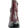 VANGELO Women Boot HF5428 Ankle Dress Boot Bordo