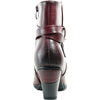 VANGELO Women Boot HF5428 Ankle Dress Boot Bordo