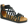VANGELO Women Sandal FIONA-2 Comfort Flat Sandal Black