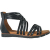 VANGELO Women Sandal FIONA-2 Comfort Flat Sandal Black