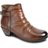VANGELO Women Boot HF5426 Ankle Dress Boot BROWN
