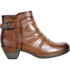 VANGELO Women Boot HF5426 Ankle Dress Boot BROWN