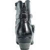 VANGELO Women Boot HF5427 Ankle Dress Boot Black