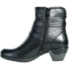 VANGELO Women Boot HF5427 Ankle Dress Boot Black