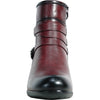 VANGELO Women Boot HF5427 Ankle Dress Boot BURGUNDY