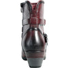 VANGELO Women Boot HF5427 Ankle Dress Boot BURGUNDY
