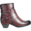 VANGELO Women Boot HF5427 Ankle Dress Boot BURGUNDY