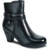 VANGELO Women Boot HF5428 Ankle Dress Boot Black