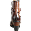 VANGELO Women Boot HF5428 Ankle Dress Boot BROWN