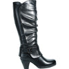 VANGELO Women Boot HF5429 knee Dress Boot BLACK