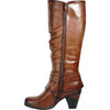 VANGELO Women Boot HF5429 knee Dress Boot BROWN