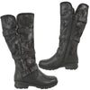 VANGELO Canada Women Boot HF3602 Ankle Winter Fur Casual Boot BLACK