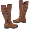 VANGELO Canada Women Boot HF3602 Ankle Winter Fur Casual Boot BROWN