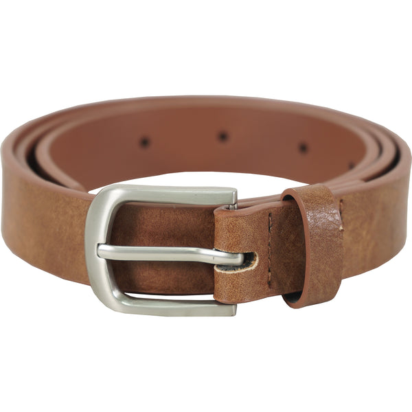 Vangelo Kid Classic Dress Belt BROWN-SOFT