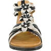 VANGELO Women Sandal LILA Comfort Flat Sandal Black