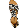 VANGELO Women Sandal LILA Comfort Flat Sandal Black