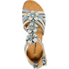 VANGELO Women Sandal LILA Comfort Flat Sandal Blue