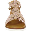 VANGELO Women Sandal LILA Comfort Flat Sandal Pink