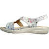kozi Women Sandal OY3132 Comfort Wedge Sandal Beige