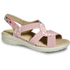 kozi Women Sandal OY3132 Comfort Wedge Sandal Dusty Pink