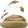 kozi Women Sandal OY3132 Comfort Wedge Sandal White