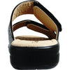 kozi Women Sandal OY5125 Comfort Wedge Sandal Black