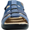 kozi Women Sandal OY5126 Comfort Wedge Sandal Navy