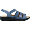 kozi Women Sandal OY5126 Comfort Wedge Sandal Navy