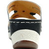 KOZI Women Sandal YQ6002 Wedge Sandal Black