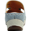 KOZI Women Sandal YQ6002 Wedge Sandal Blue