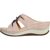 KOZI Women Sandal YQ6002 Wedge Sandal Dusty Rose