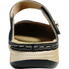KOZI Women Comfort Casual Shoe YQ6004 Mule Flat Sandal Black