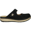 KOZI Women Comfort Casual Shoe YQ6004 Mule Flat Sandal Black