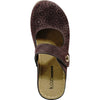 KOZI Women Comfort Casual Shoe YQ6004 Mule Flat Sandal Coffee