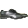 ALLURE MEN Dress Shoe AL01 Oxford Formal Tuxedo for Prom & Wedding Black - Wide Width Available