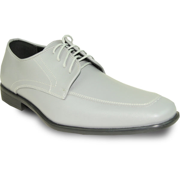 ALLURE MEN Dress Shoe AL01 Oxford Formal Tuxedo for Prom & Wedding Cement - Wide Width Available