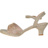 VANGELO Women Sandal ANGEL-10 Heel Party Prom & Wedding Sandal Champagne