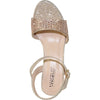 VANGELO Women Sandal ANGEL-10 Heel Party Prom & Wedding Sandal Champagne