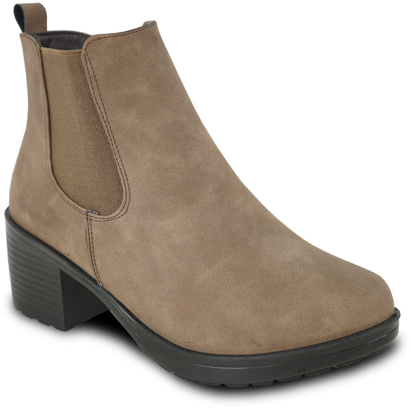 VANGELO Canada Women Boot JL3480 Ankle Casual Boot CAMEL