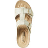 VANGELO Women Sandal CATHY-1 Wedge Sandal Beige