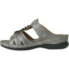 VANGELO Women Sandal CATHY-3 Wedge Sandal Pewter