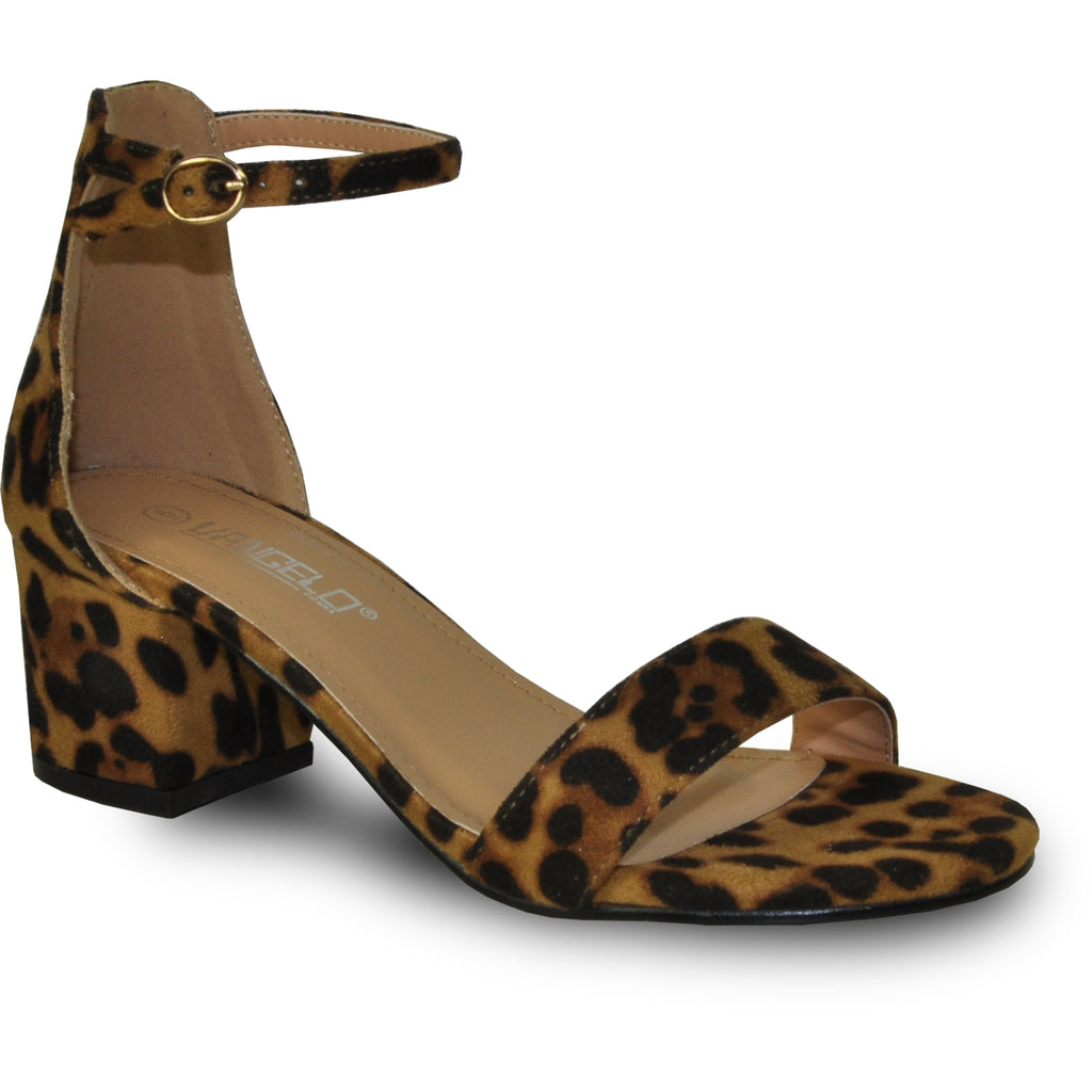 VANGELO Women Sandal DARCIE-1 Heel Party Prom & Wedding Sandal Leopard